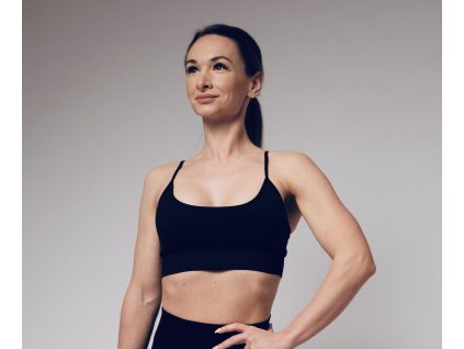 Sportovní podprsenka PUMP BLACK