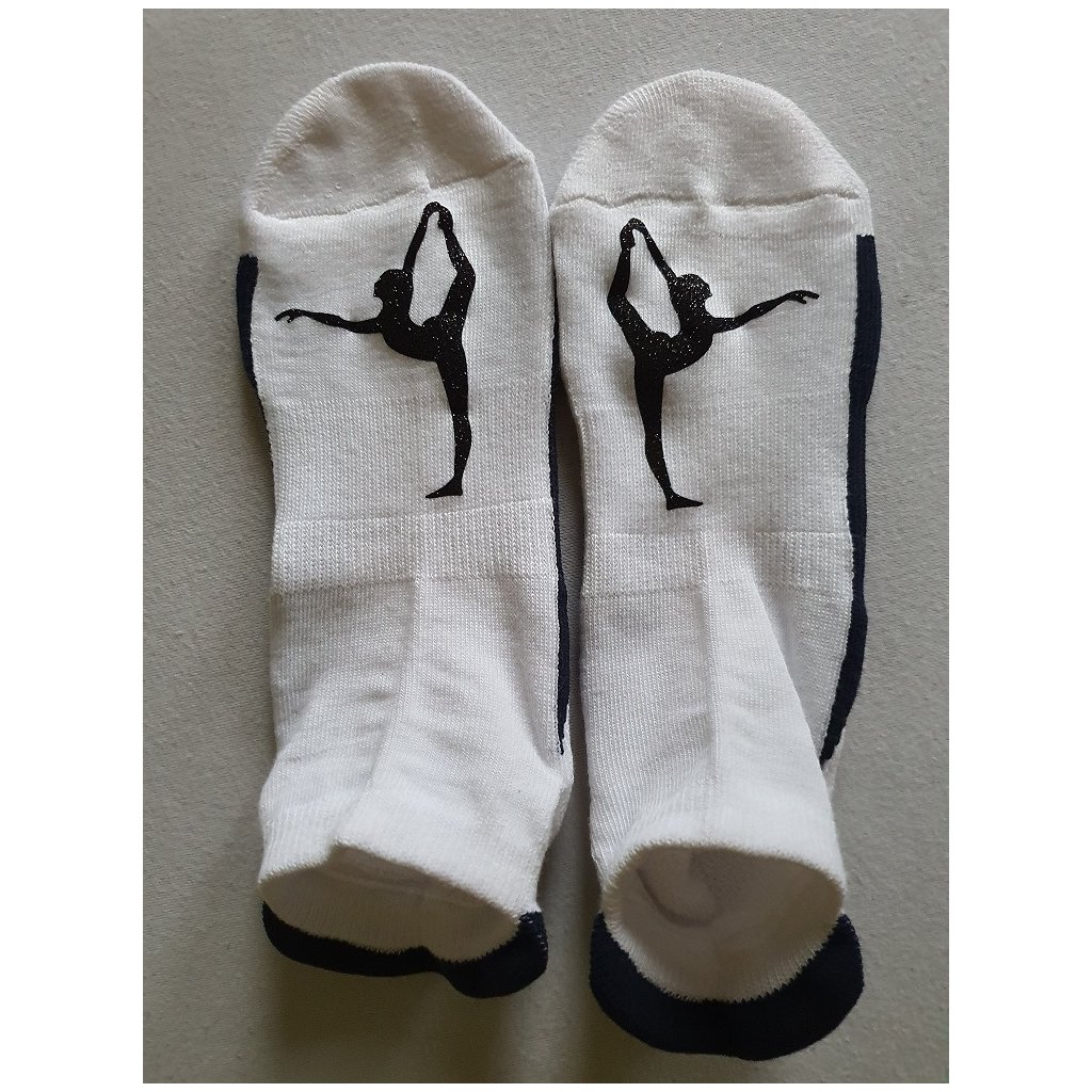 Ponožky Sneaker Silueta černá