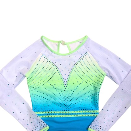 Gymnastický dres - HOTSHOT mint