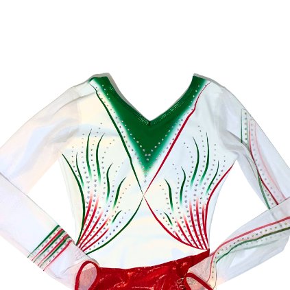 Gymnastický dres - 1693 Green