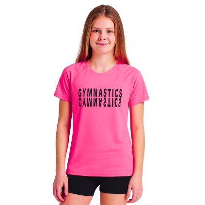 Gymnastické tričko - GYMNASTICS MIRROR (funkční)