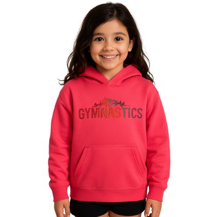 Mikina  NEON pink - GYMNASTICS