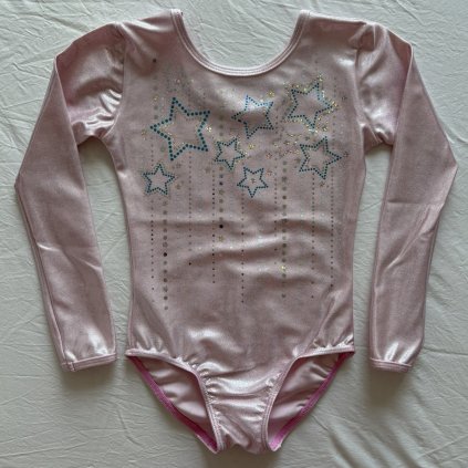 Gymnastický dres - ANIKA - bubble pink 1