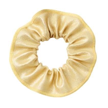 Gumička - lesklá - zlatá světlá
