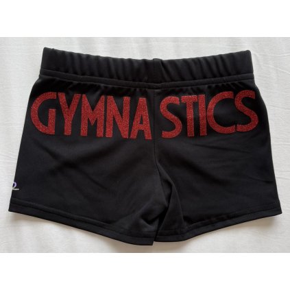 Kraťasy - GYMNASTICS - red