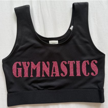 TOP - Black (Gymnastics raspberry)