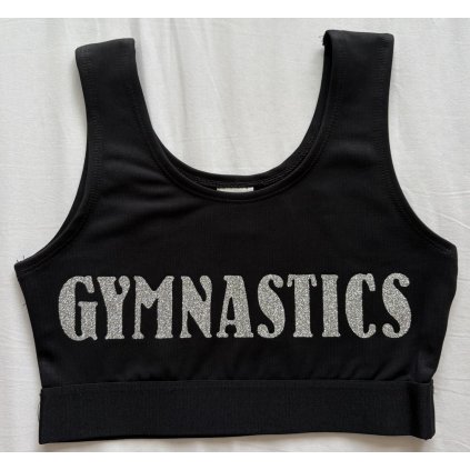 TOP - Black (Gymnastics silver)
