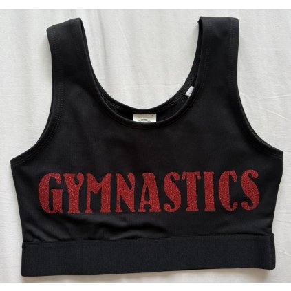 TOP - Black (Gymnastics red)