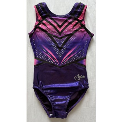 Gymnastický dres - 1493 Purple