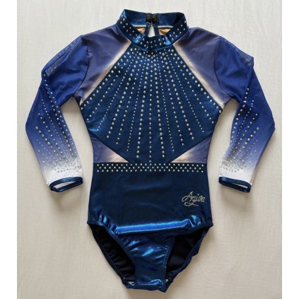 Gymnastický dres - 1447 Blue