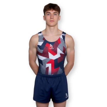 Gymnastický dres - FUZE red