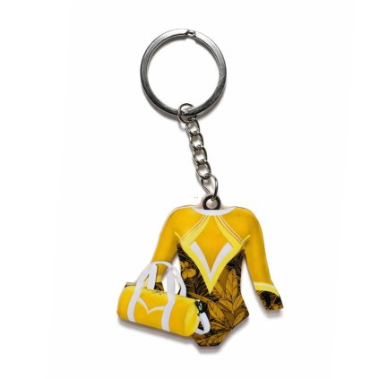 Klíčenka - DRES - yellow