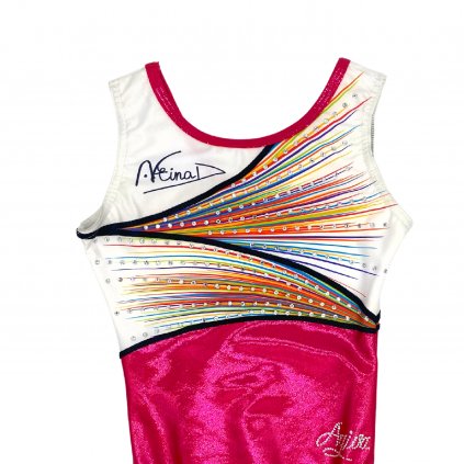 Gymnastický dres - 97006 - red - Nina Derwael
