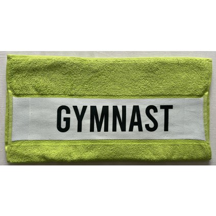 Ručník - subli - GYMNAST (zelená)