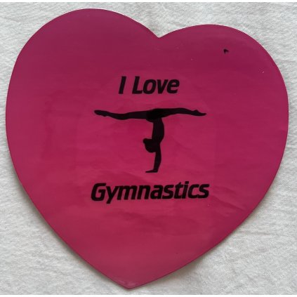 Magnetek - I LOVE GYMANSTICS (Růžový)