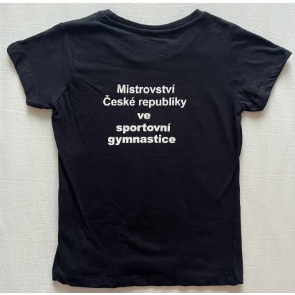 Tričko UNIVERZÁL MČR černé - (bílý nápis)