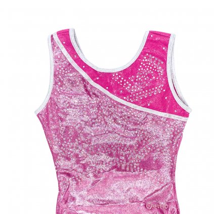 Gymnastický dres - SORELLA poeny pink