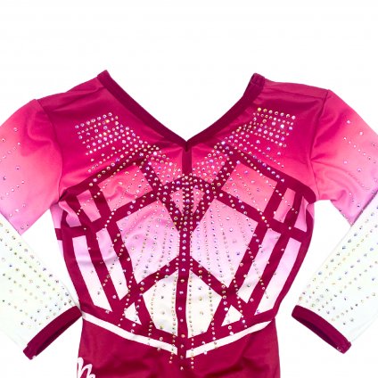 Gymnastický dres - ANTHEIA pink