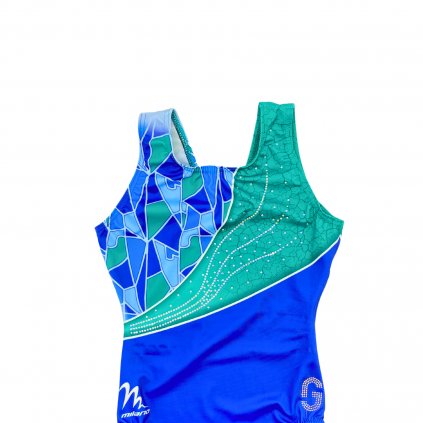 Gymnastický dres - CEREMONY blue