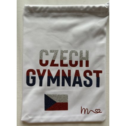 Pytlík na řemínky - white matt - CZECH GYMNAST