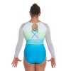 975 mint ombre hotshot competition leotard 03