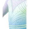 hotshot long sleeve leotard mint ombre 01