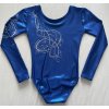 Gymnastický dres - ANIKA - Royal Blue