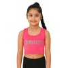 CROP TOP (růžový) - GYMNASTICS 1