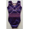 Gymnastický dres - 1461 - purple