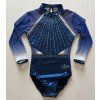 Gymnastický dres - 1447 Blue