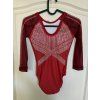 Gymnastický dres - 1922 K - red