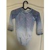 Gymnastický dres - 2127R G - light blue/white