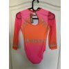 Gymnastický dres - 2126B - pink/orange