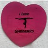 Magnetek - I LOVE GYMANSTICS (Růžový)