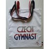 Plátěná taška Czech Gymnast bílá