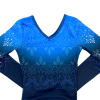Gymnastický dres - ILKA - blue