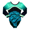 Gymnastický dres - IMOGEN - petrol