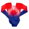 Gymnastický dres - CALYPSO red/navy
