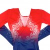 Gymnastický dres - CALYPSO red/navy