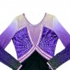 Gymnastický dres - ONYX purple