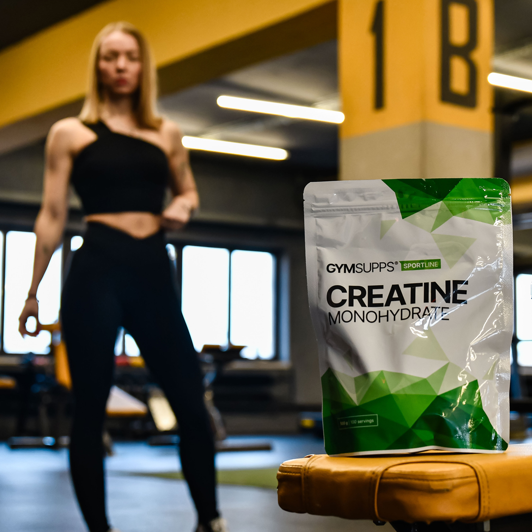 Zwiększ swoje wyniki sportowe dzięki GymSupps Creatine Monohydrate!