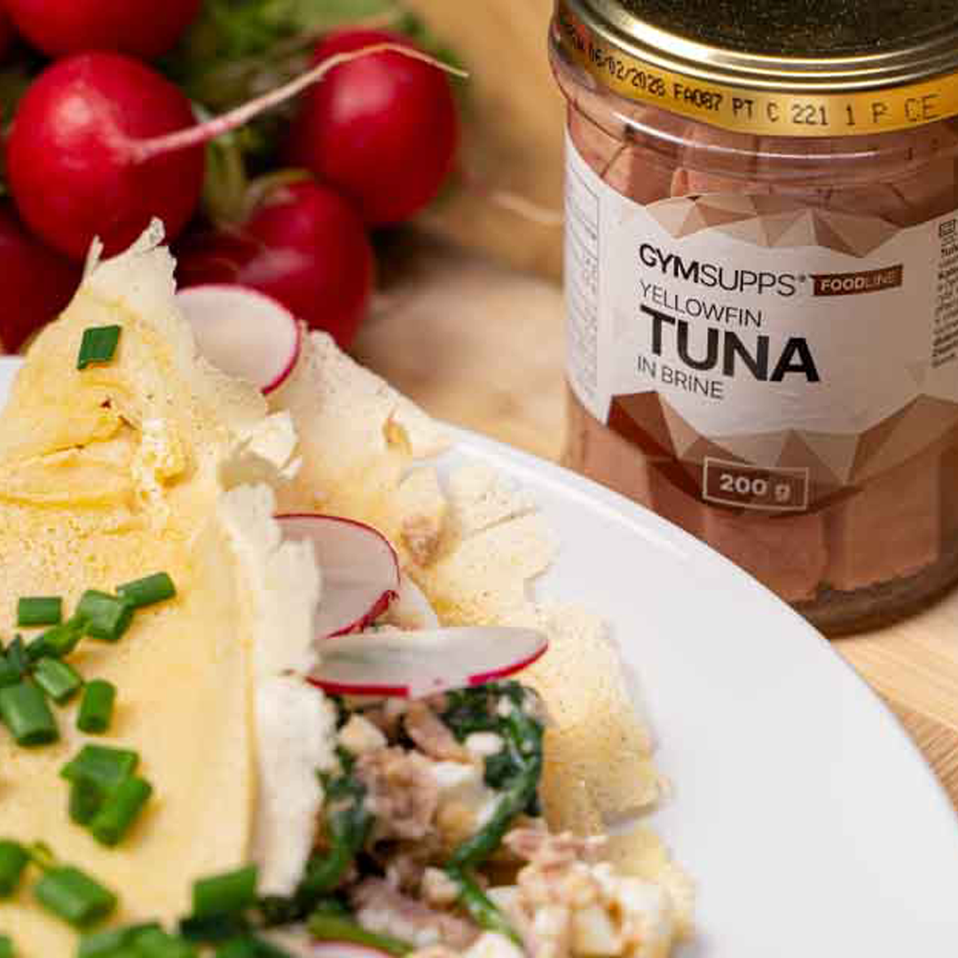 Proteinové palačinky s tuňákem snadno a rychle!
