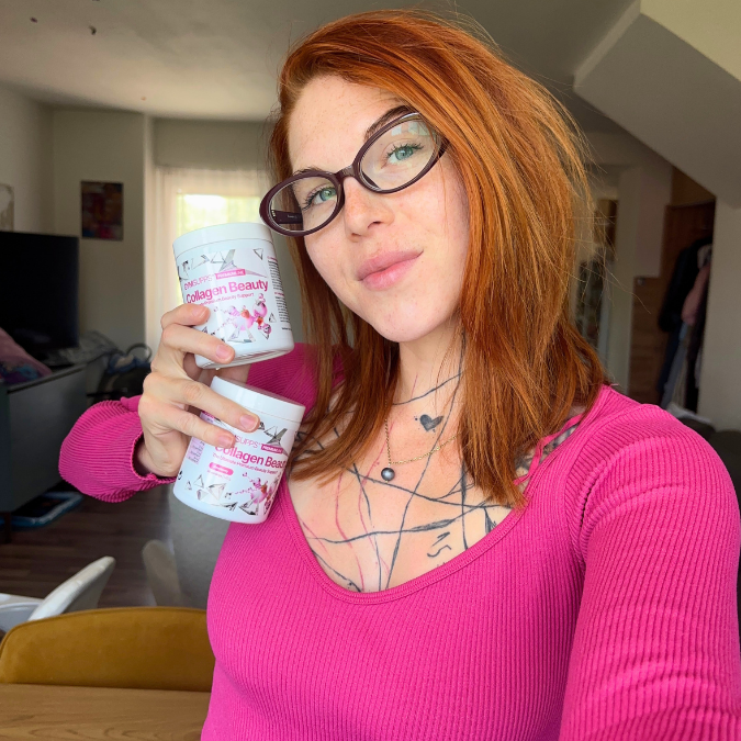 žena a collagen