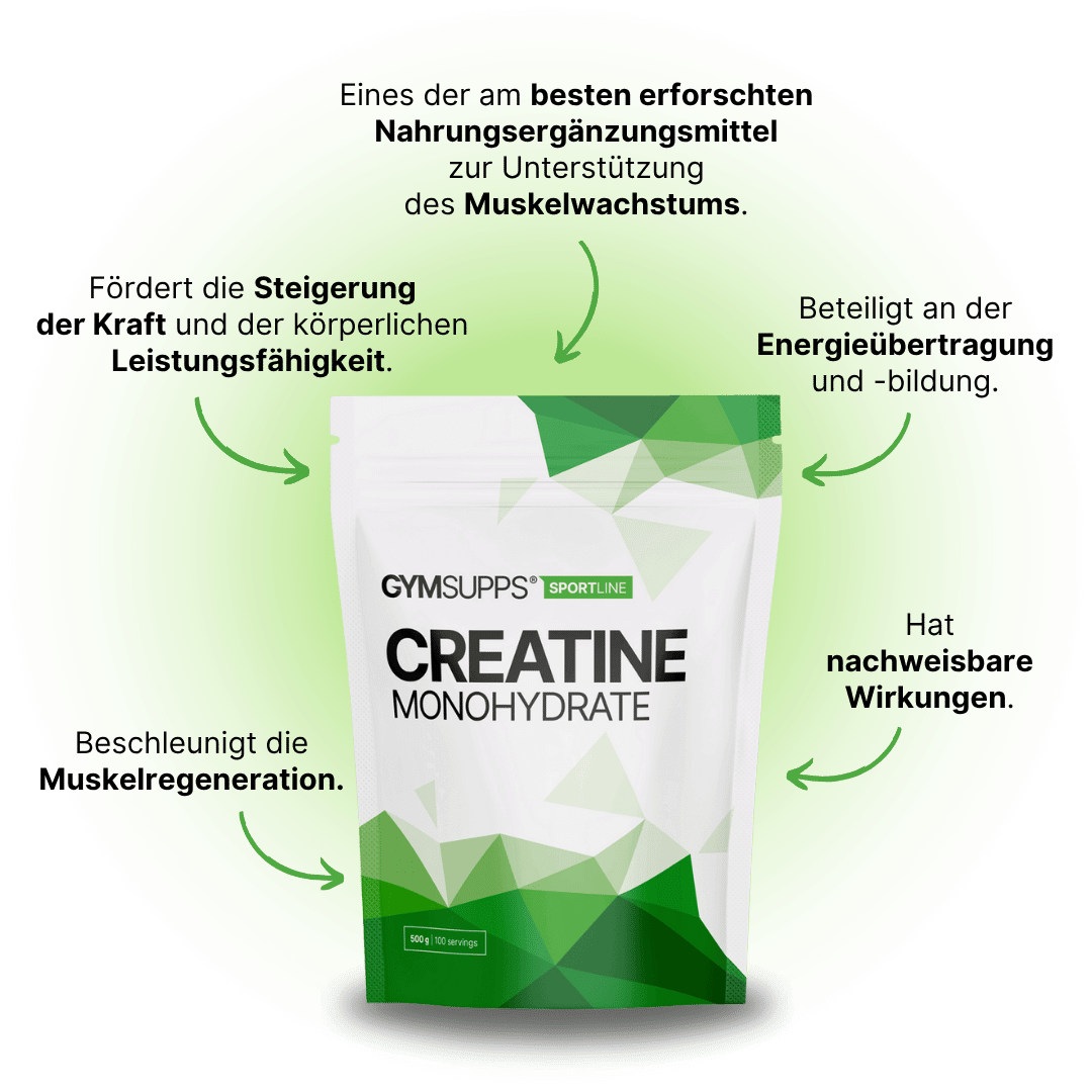 GymSupps Creatin Monohydrat
