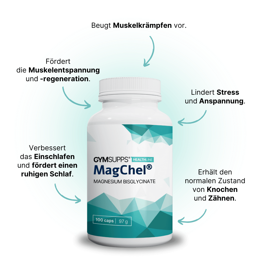 GymSupps MagChel® Magnesium Bisglycinat
