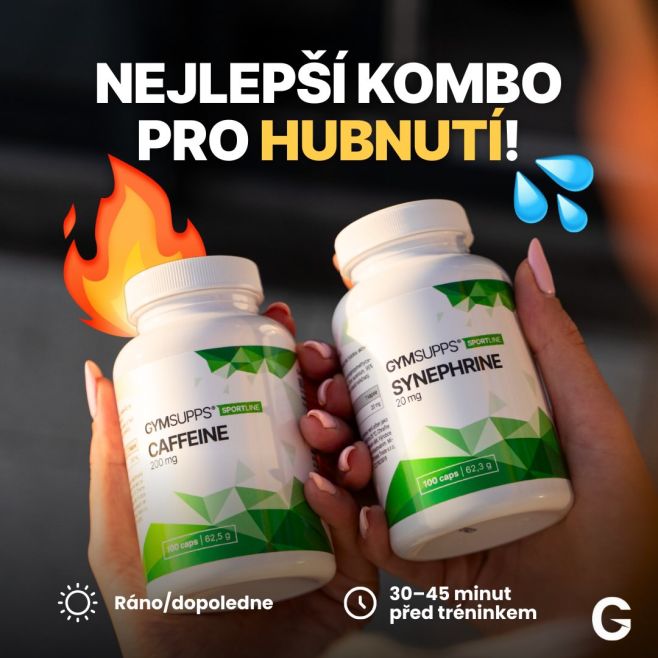 🛑 Nejlepší kombo do diety? Kofein + Synephrine‼️🙌 Pokud chcete z tréninku vytřískat maximum a donutit tělo pálit tuky jako...