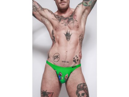 Gymswim bear bulge swimunder mini thong green
