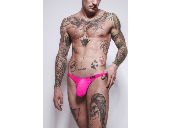 Gymswim club tropicana bulge swimunder mini thong pink
