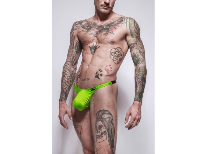 Gymswim club tropicana bulge swimunder mini thong green