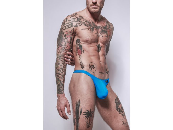 Gymswim boytoy bulge swimunder mini thong blue